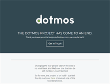 Tablet Screenshot of dotmos.com